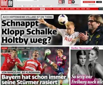 Portadas de la prensa extranjera