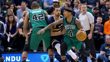 Isaiah (29) y los Celtics siguen de dulce tras tomar Utah
