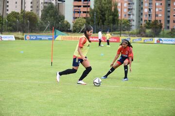 Las dirigidas por Carlos Paniagua siguen el microclico en la sede de la FCF en Bogotá como preparación de cara al Sudamericano Femenino Sub 20.