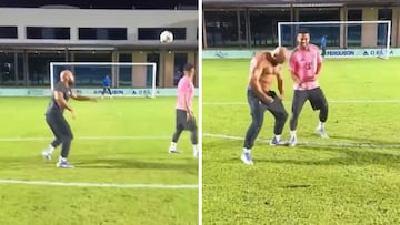 Messi’s bodyguard stuns everyone with a sensational goal and ecstatic celebration