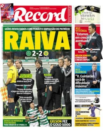 Portadas de la prensa mundial