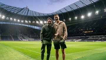 Juan Foyth y Marcelino.