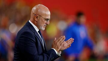 Soccer Football - Euro 2024 Qualifier - Group A - Spain v Scotland - Estadio de La Cartuja, Seville, Spain - October 12, 2023 Spain coach Luis de la Fuente before the match REUTERS/Marcelo Del Pozo