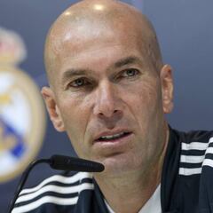 Zidane: "Tengo claro lo que quiero para el año que viene"