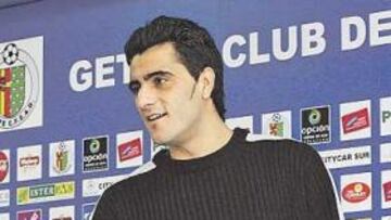 <b>GÜIZA.</b> Sus goles le han convertido en el hombre clave del Getafe. Aragonés no le pierde de vista.