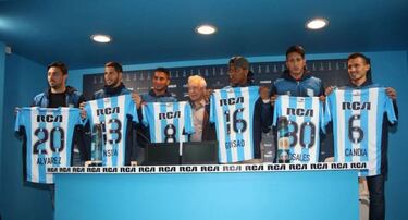 Wilder Guisao es oficialmente jugador de Racing de Avellaneda