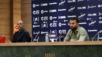 Manolo Gaspar,con Javi Jiménez.