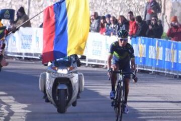 Nairo, líder de la Tirreno Adriático y de la montaña