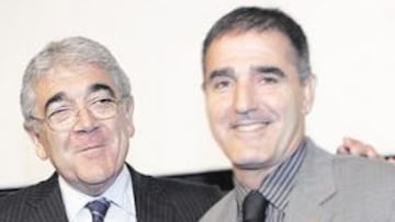 <b>UN PESO MENOS. </b>Dani Sánchez Llibre ya ha solucionado la búsqueda de un director deportivo con la contratación de Paco Herrera.
