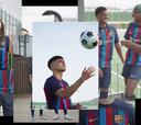 Así presentó el Barcelona su nueva camiseta con Spotify en el pecho