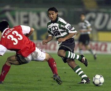 El delantero que debutó en Colo Colo estuvo en el 2001 en el Sporting de Lisboa.