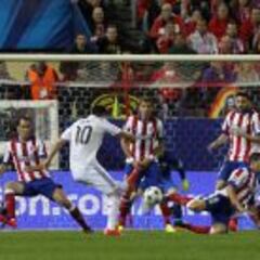 Oblak y la gran atajada que dejó a James sin gol