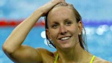 La nadadora Jessica Hardy.