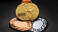 Las medallas de los próximos Mundiales de Atletismo (vía: World Athletics).