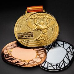 Unas medallas cargadas de personalidad para los Mundiales