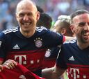 El Bayern valora hacer un partido de despedida a Ribéry y a Robben