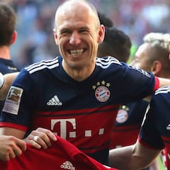 El Bayern valora hacer un partido de despedida a Ribéry y a Robben
