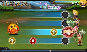 Captura de pantalla - Theatrhythm Final Fantasy (3DS)