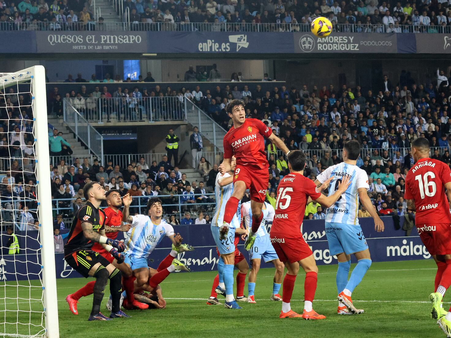 Resumen y goles del Málaga vs Zaragoza, jornada 24 de LaLiga Hypermotion - AS.com