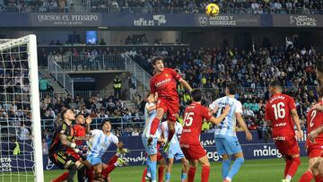 Resumen y goles del Málaga vs Zaragoza, jornada 24 de LaLiga Hypermotion