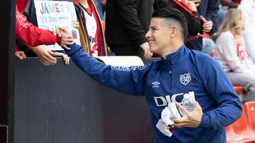 26/10/24
PARTIDO DE PRIMERA DIVISION
RAYO VALLECANO - DEPORTIVO ALAVES
JAMES RODRIGUEZ