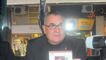 <b>CONTUNDENTE. </b>Mirón no se anduvo ayer por las ramas y avisa que el Pontevedra corre peligro.