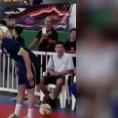 Falcao y el mejor truco jamás visto en el fútbol sala: ¿lo podría imitar Ricardinho?