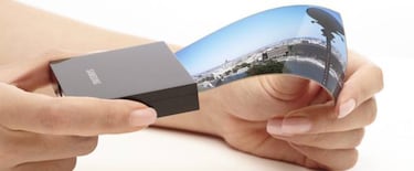 Usos y diseños que podría tener la pantalla flexible de Samsung