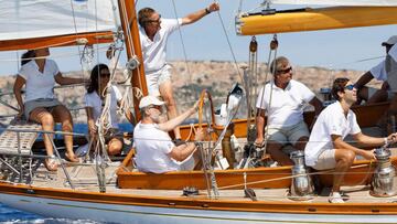 El Rey Felipe VI patrone&oacute; el Giraldilla en la Copa del Rey de 2018 en Mah&oacute;n (Menorca). 