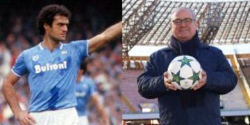 Apodado 'el poste de hierro', el histórico defensa capitán del Nápoles jugó en el conjunto italiano entre 1972 y 1988.