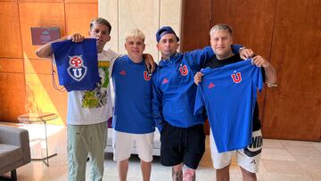 Son argentinos, se enamoraron de la U y regresan a Chile: “Los esperamos”