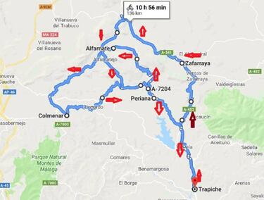 De Ruta en bici por la Axarqua: Ruta de los Tajos (y III)