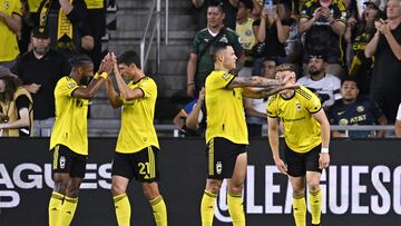 during the game America vs Columbus Crew, corresponding to the group stage of the Leagues Cup 2023, at Lower.com Field Stadium, on July 31 2023.
<br><br>
durante el partido America vs Columbus Crew, correspondiente a la fase de grupos de la Leagues Cup 2023, en el Estadio Lower.com Field, el 31 de Julio de 2023.