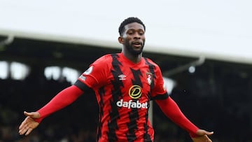 Jefferson Lerma anota en el empate de Bournemouth ante Fulham