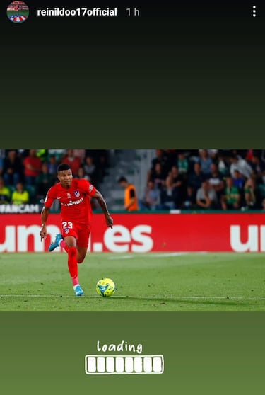 Reinildo, con ansia de Atleti