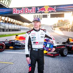 Rovanpera prueba un Fórmula 1