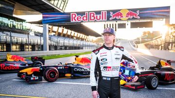 Rovanpera prueba un Fórmula 1