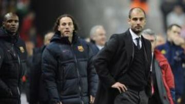 <b>PREOCUPADO. </b>Guardiola tiene programado que su equipo baje un grado a estas alturas de curso.