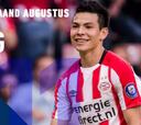 Hirving Lozano,elegido jugador del mes en la liga holandesa