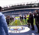 La sentida despedida al Kun, autor del gol que cambió para siempre la historia del City