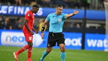 during the Final match between Mexican National Team (Mexico) and Panama as part Final Four of the Concacaf Nations League 2024-2025 at SoFi Stadium on March 23, 2025 in Inglewood, Los Angeles, California, United States.