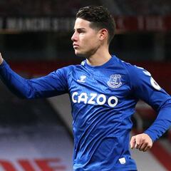 James y Mina, frente al City de Guardiola en cuartos de FA Cup