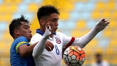 Roja Sub 20 igualó en el cierre de su gira por Uruguay