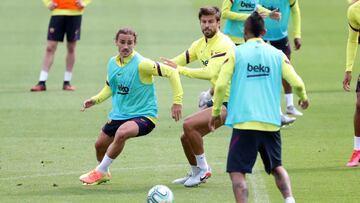 08/06/20 ENTRENAMIENTO DEL FC BARCELONA