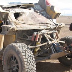 Carlos Sainz abandona el Dakar tras su accidente