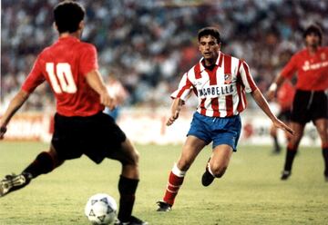 Manolo 

Pichichi en la temporada 1991-92 con 27 dianas en Liga, el extremeño formó una fantástica dupla con Futre. Talento goleador en vena, vistió la rojiblanca durante siete temporadas y actualmente sigue ligado al club colchonero.