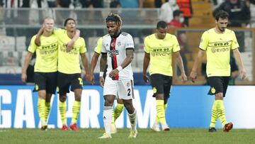 Besiktas 1-2 B. Dortmund: goles, resumen y resultado del partido