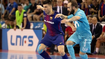 Barcelona - Movistar Inter en directo: 4º partido de la final de fútbol sala