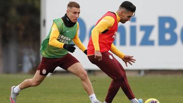 Falcao entrena en navidad y espera el último juego del año