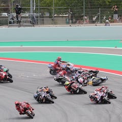 Bagnaia da el susto y Aleix se saca la espina